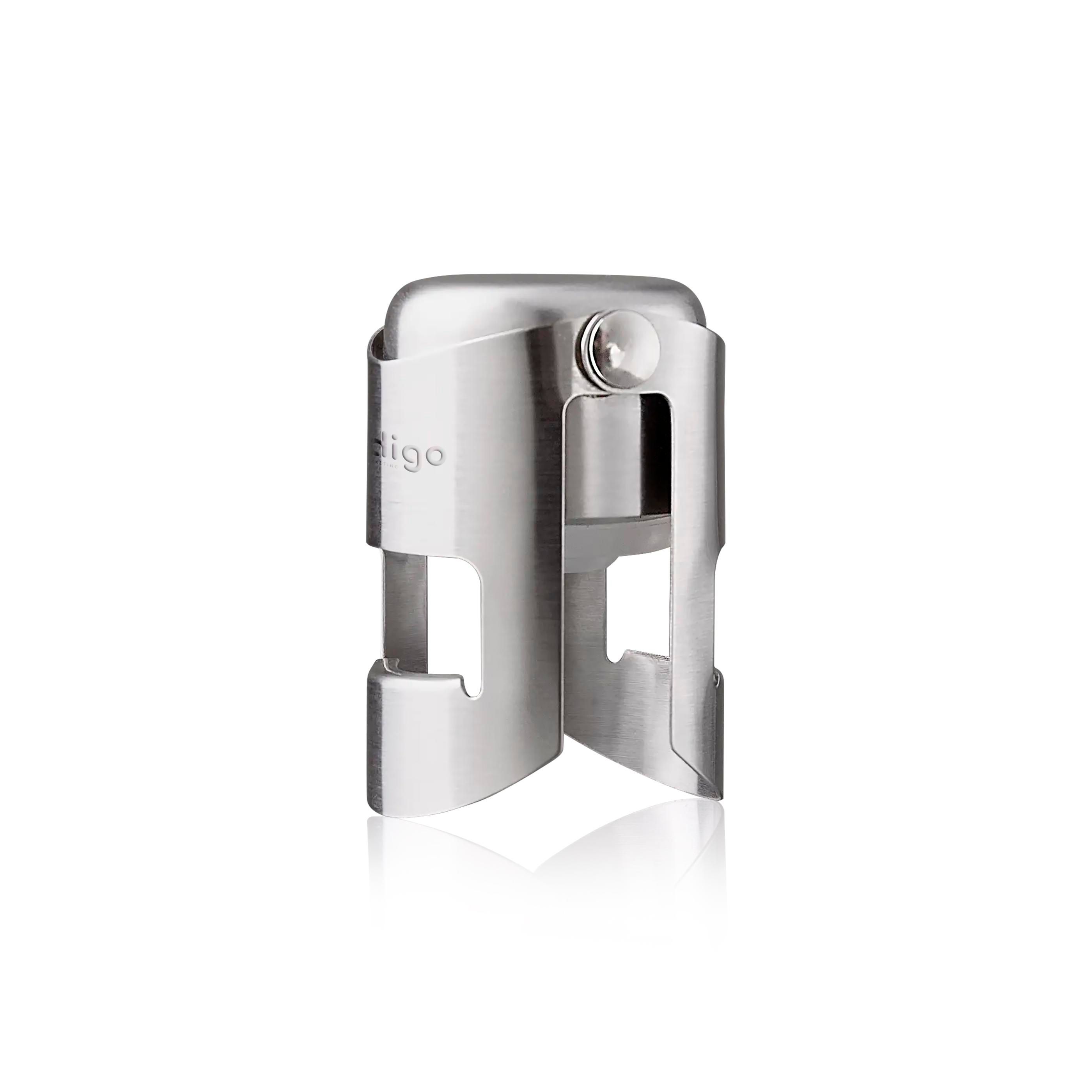 Vacu Vin Champagne Stopper Stainless Steel afsluitdop