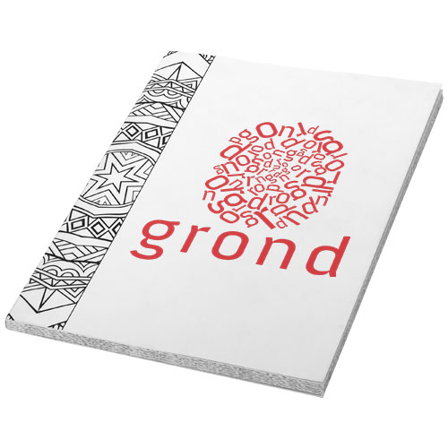 Doodle notitieboek met kleuren