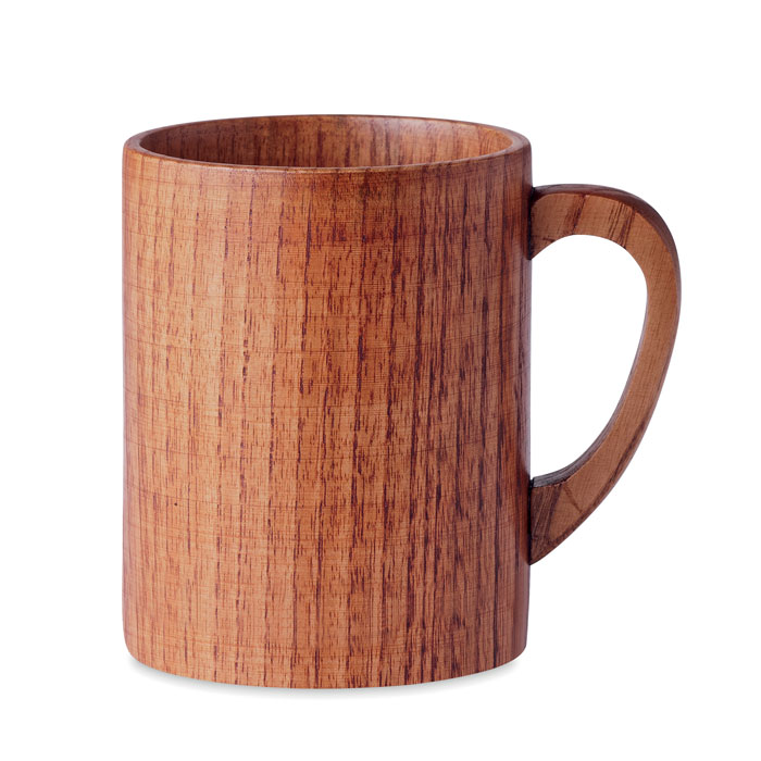 TRAVIS Eikenhouten mok 280 ml