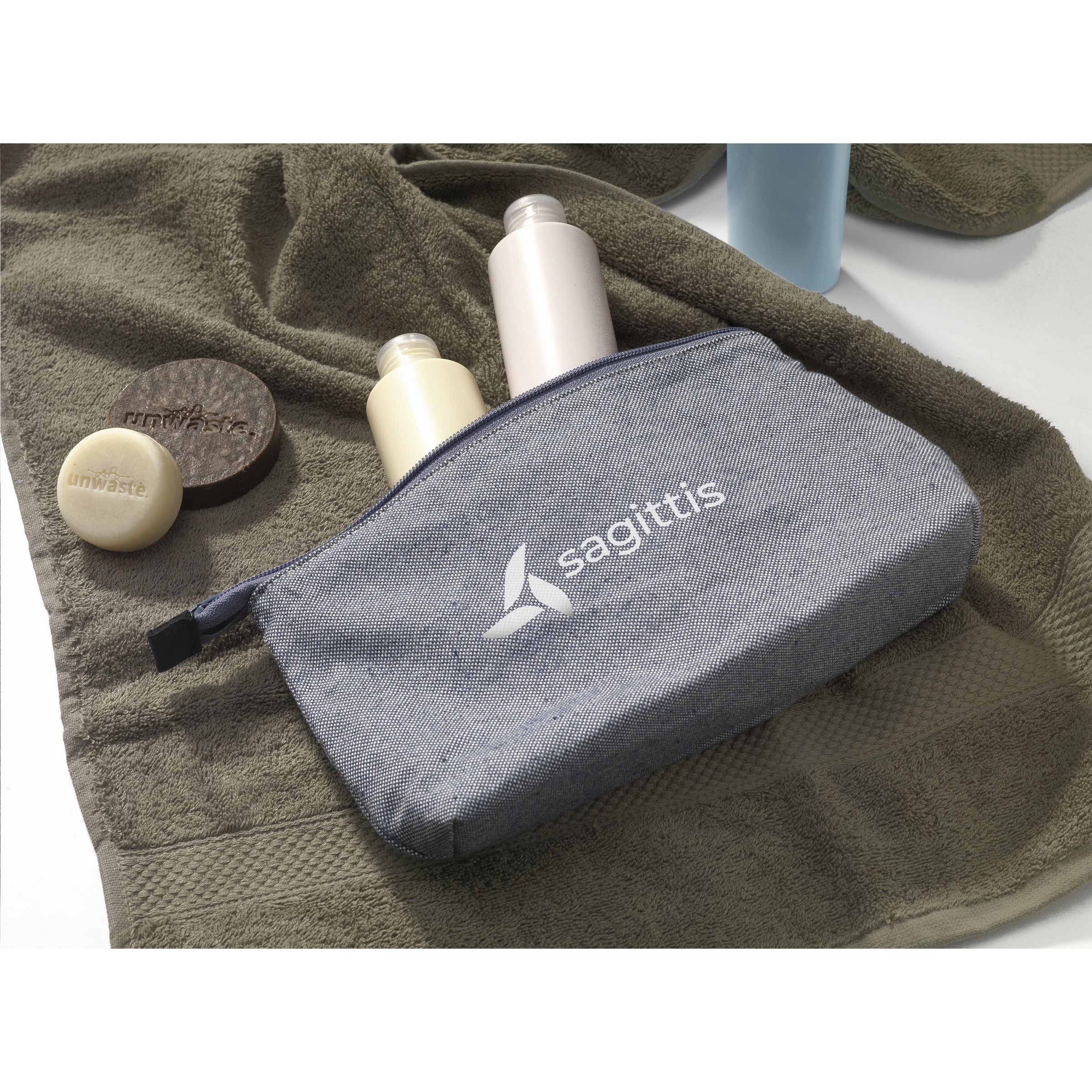 Wolkat Safi Recycled Textile Cosmetic Bag toilettas