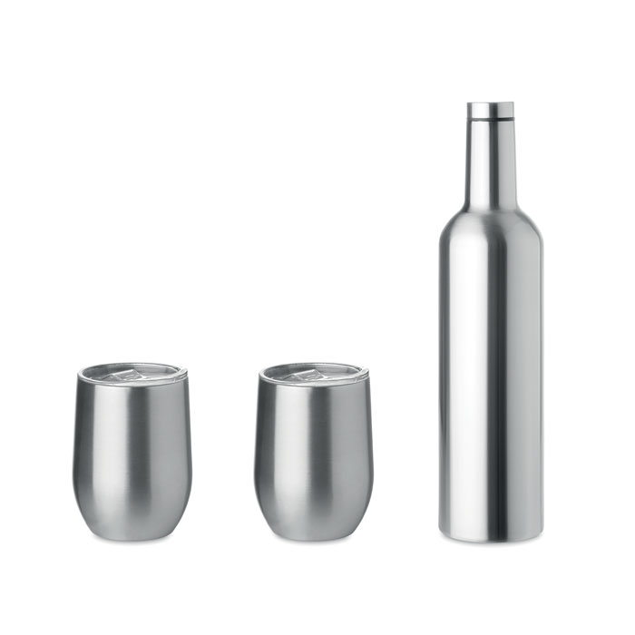 CHIN SET Set van 2 bekers en drinkfles