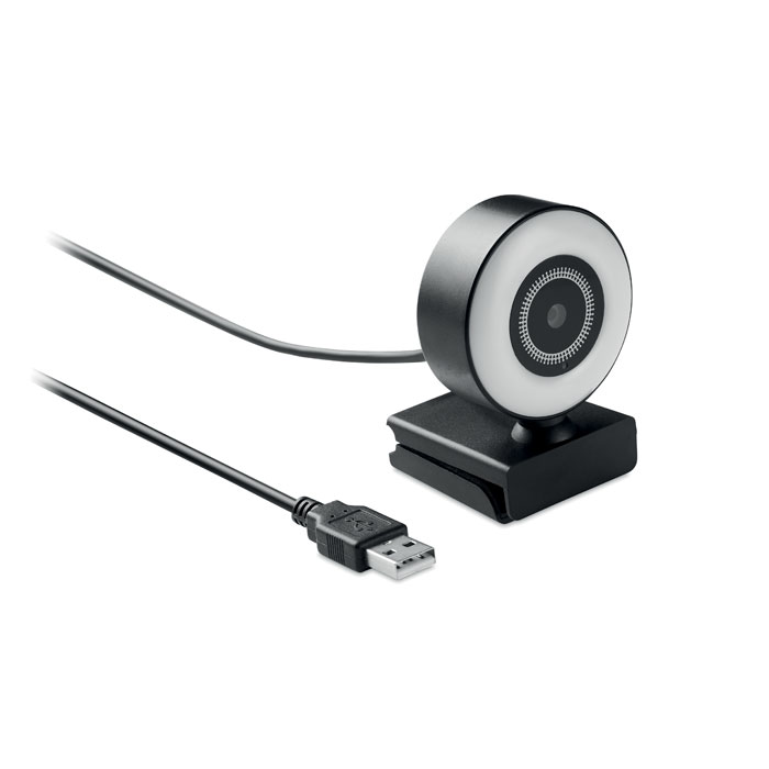 LAGANI 1080P HD webcam met ringlicht