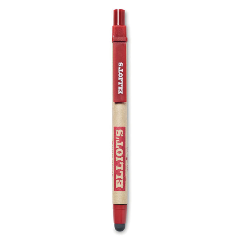 RECYTOUCH Gerecycled kartonnen touch pen