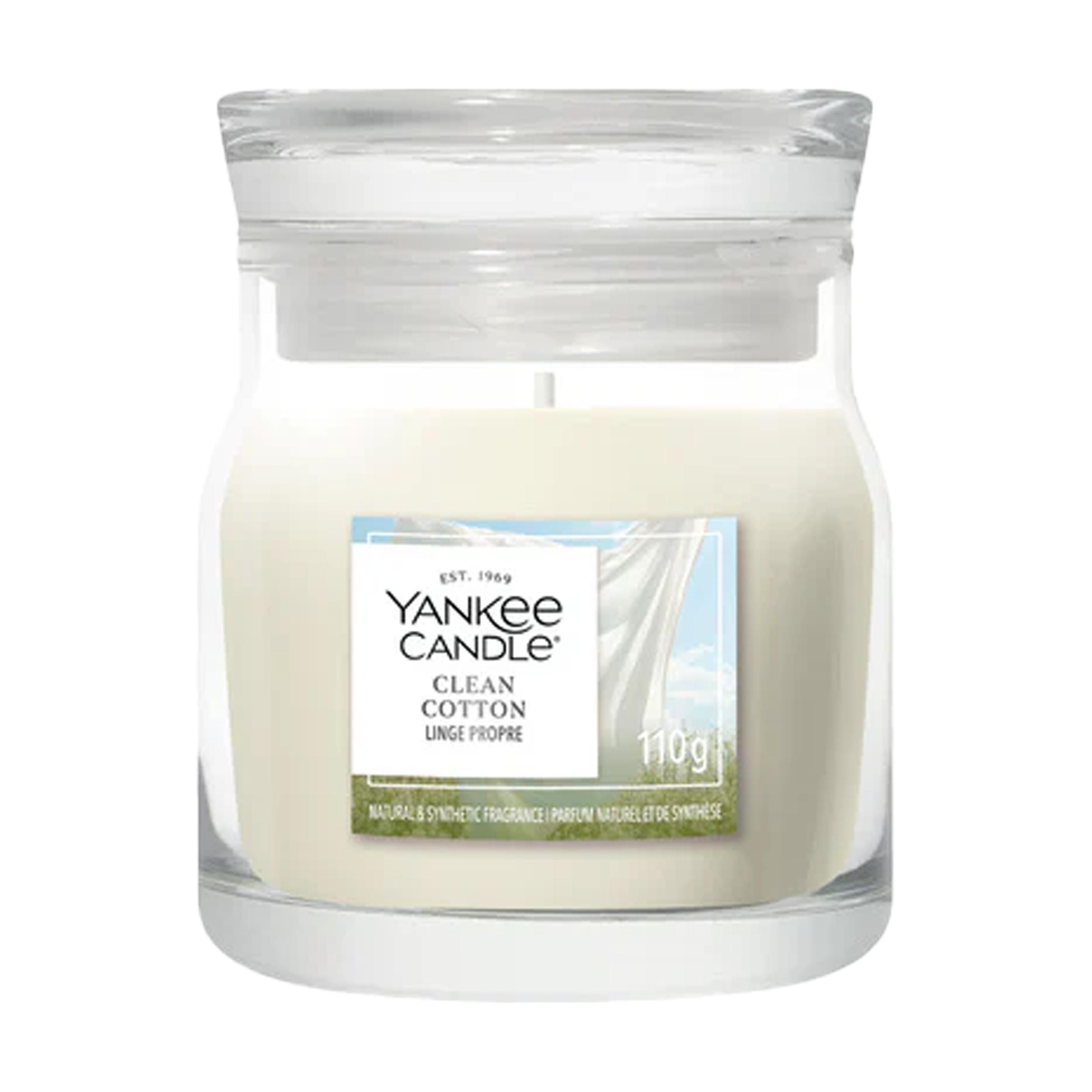 Yankee Candle Clean Cotton Small Jar geurkaars