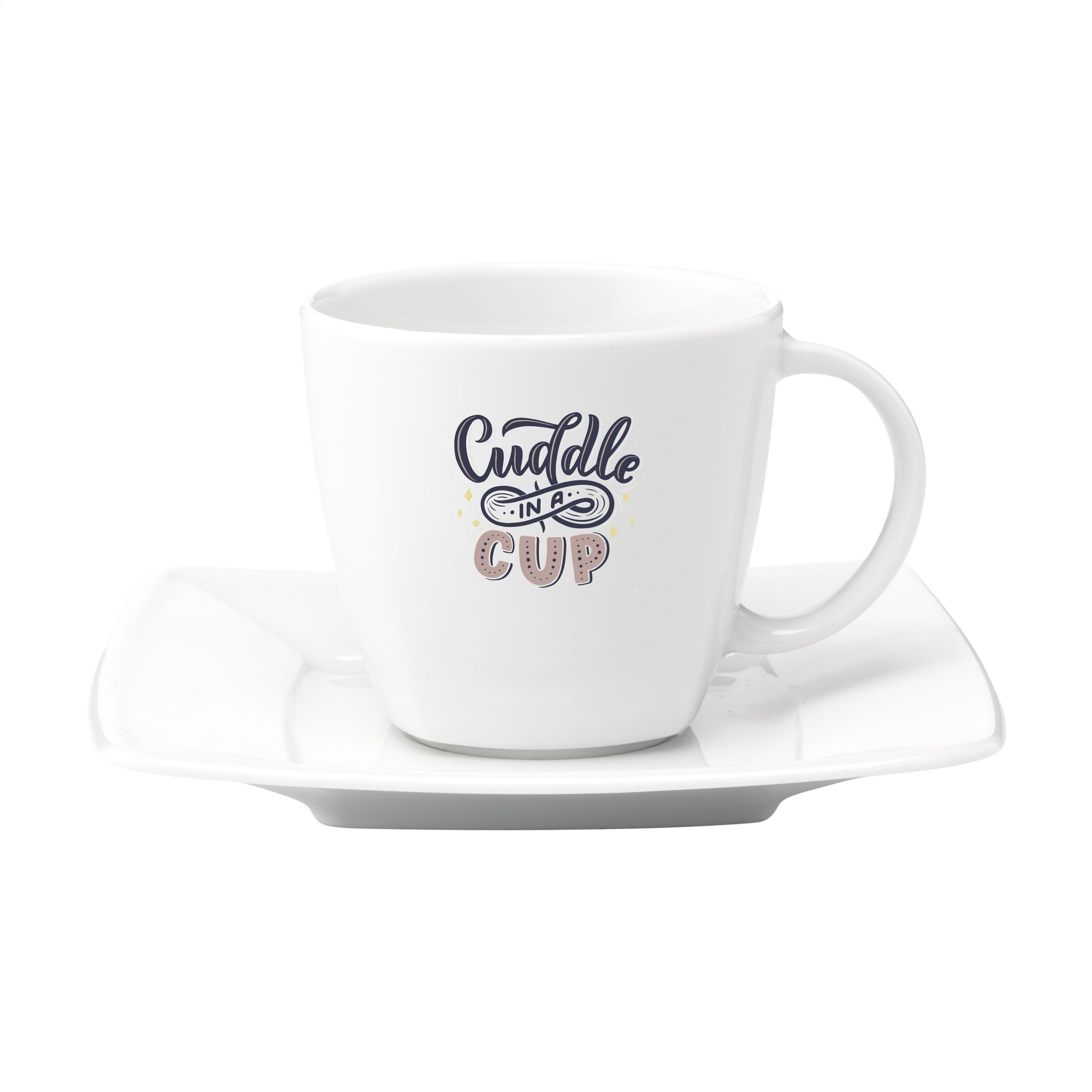 Serena kop en schotel porselein