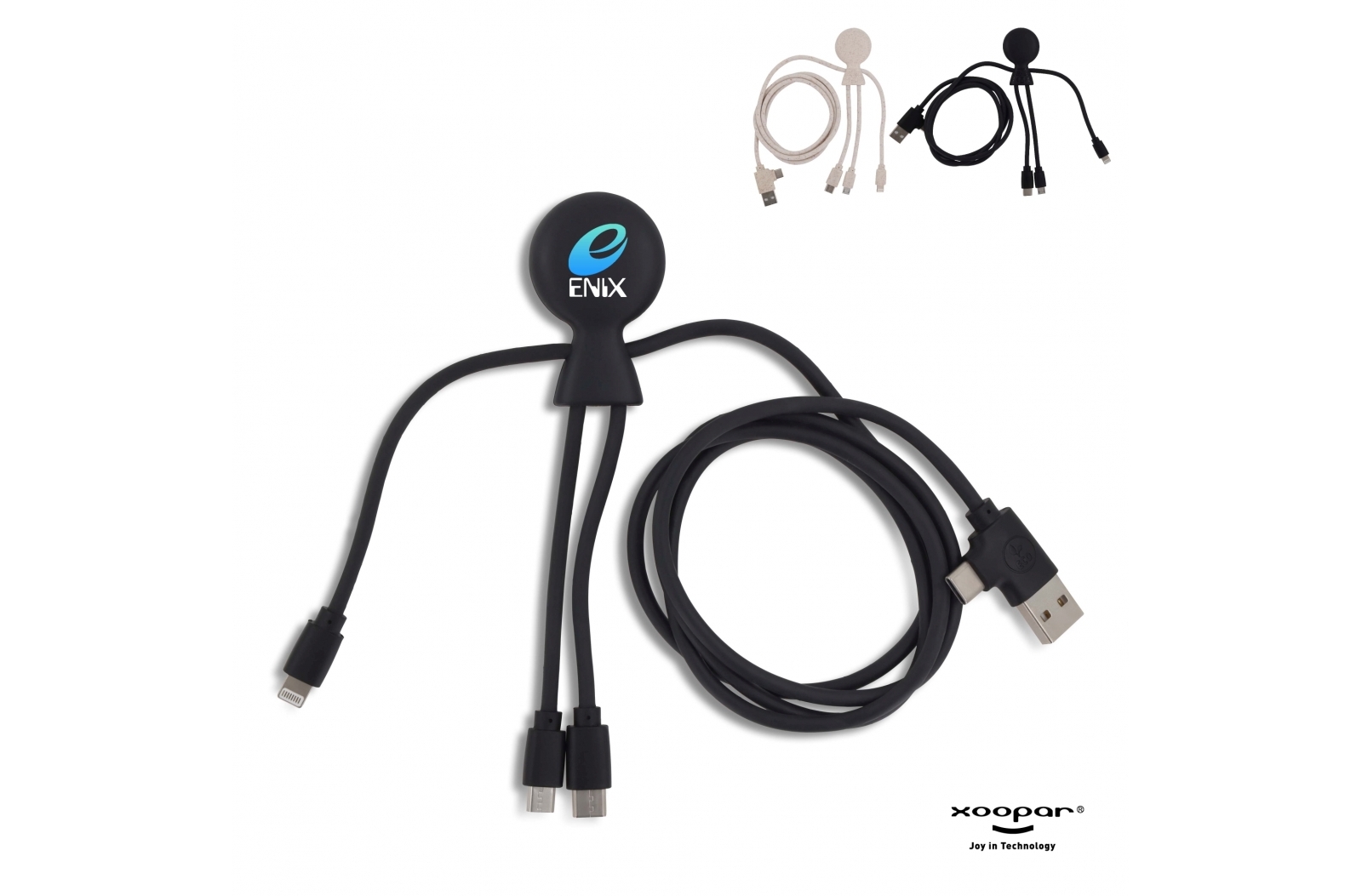 2088 | Xoopar Mr. Bio Long Eco GRS Charging Cable