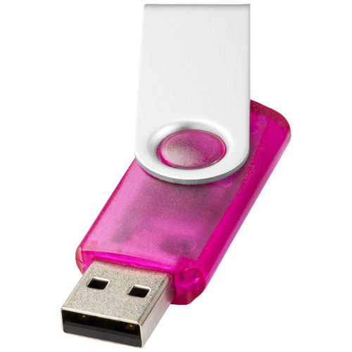 Rotate-translucent USB 4GB