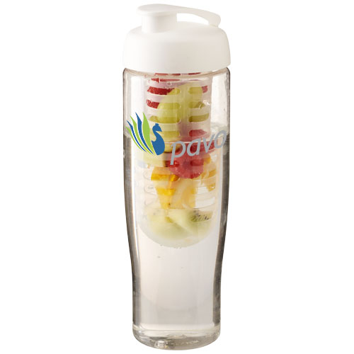 H2O Active® Tempo 700 ml sportfles en infuser met flipcapdeksel