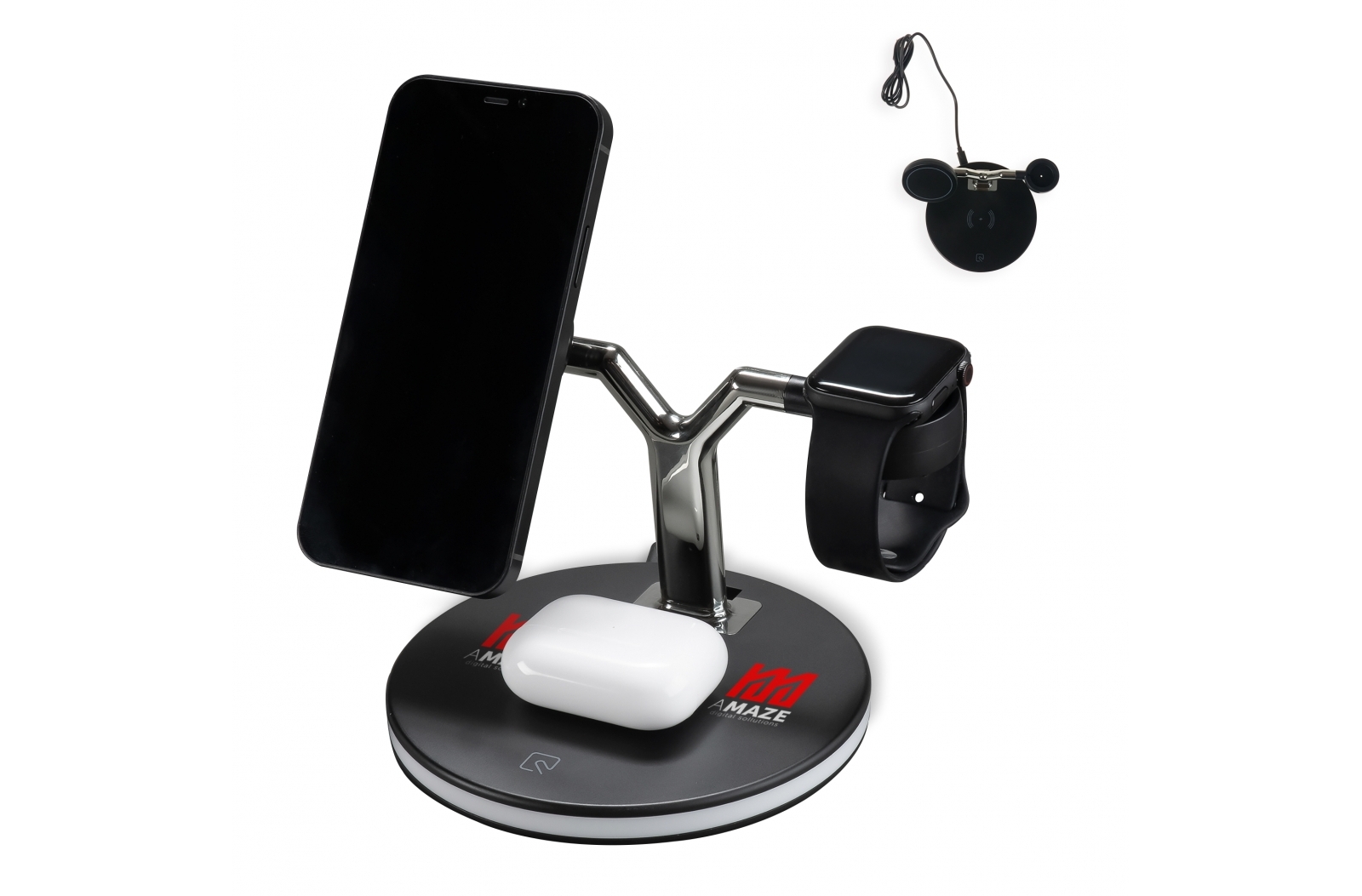 Draadloos oplaadstation voor Airpods, Apple watch en Magsafe 15W