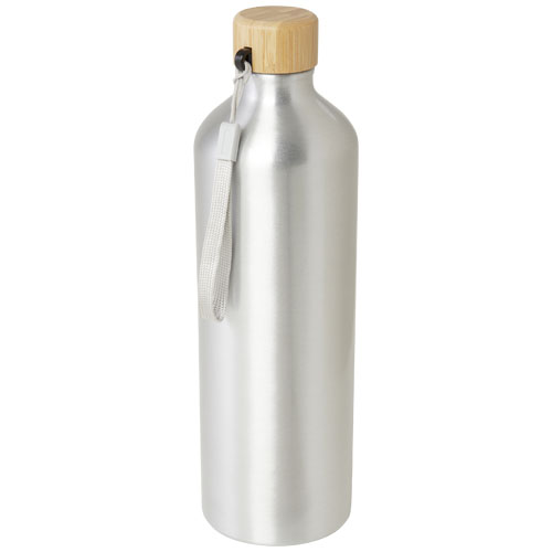 Malpeza 1000 ml waterfles van RCS-gecertificeerd gerecycled aluminium