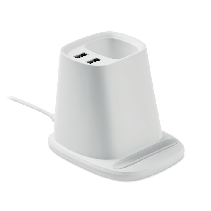 MULTIHOLD Bureau penhouder met 10W oplad