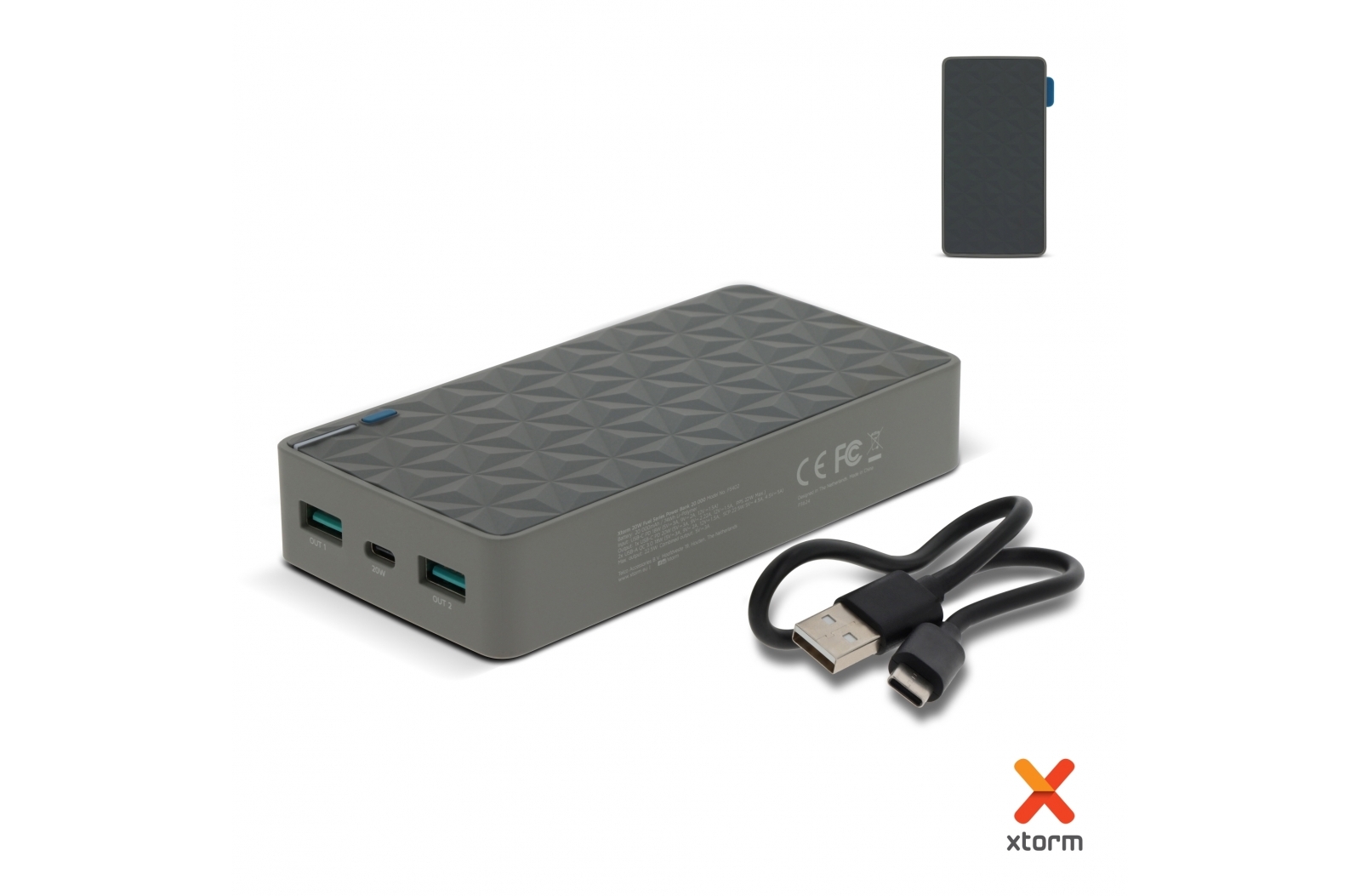 FS402 | Xtorm 20W Fuel Series Power Bank 20.000