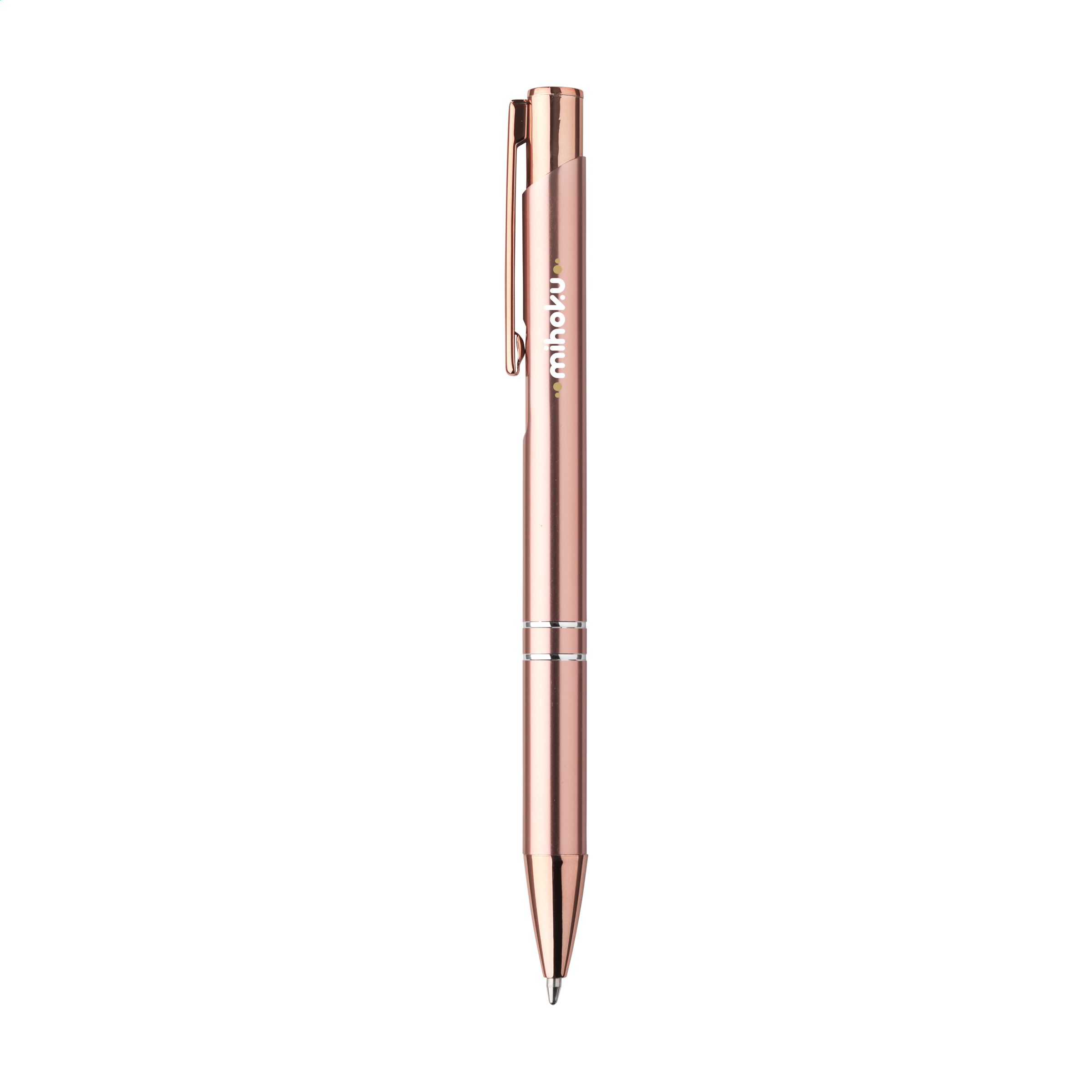Ebony RCS Recycled Alu Rose Gold pennen
