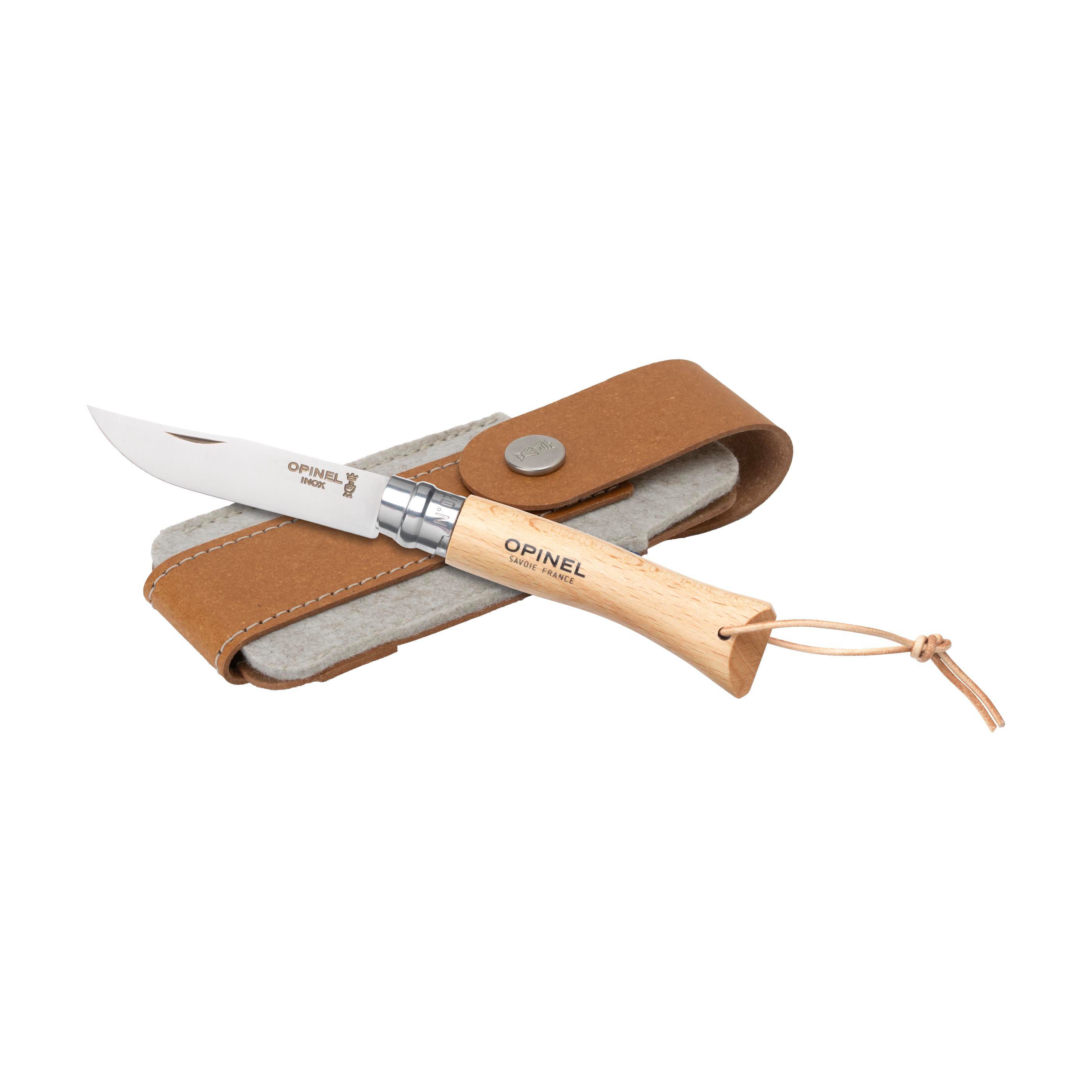 Opinel Inox No 07 zakmes | Met riemetui