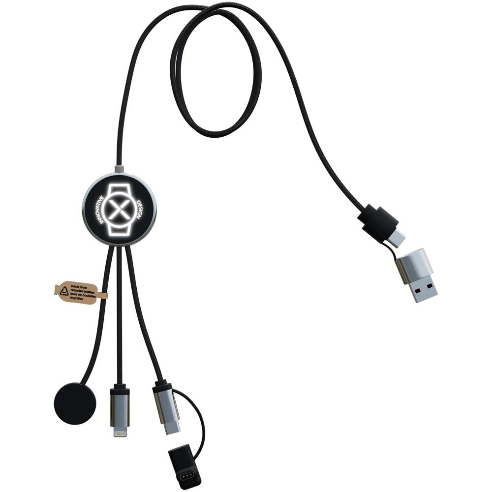 SCX.design C34 7 in 1 oplaadkabel voor smartwatch