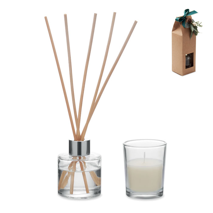 GINGLE Vanille diffuser & kaarsenset