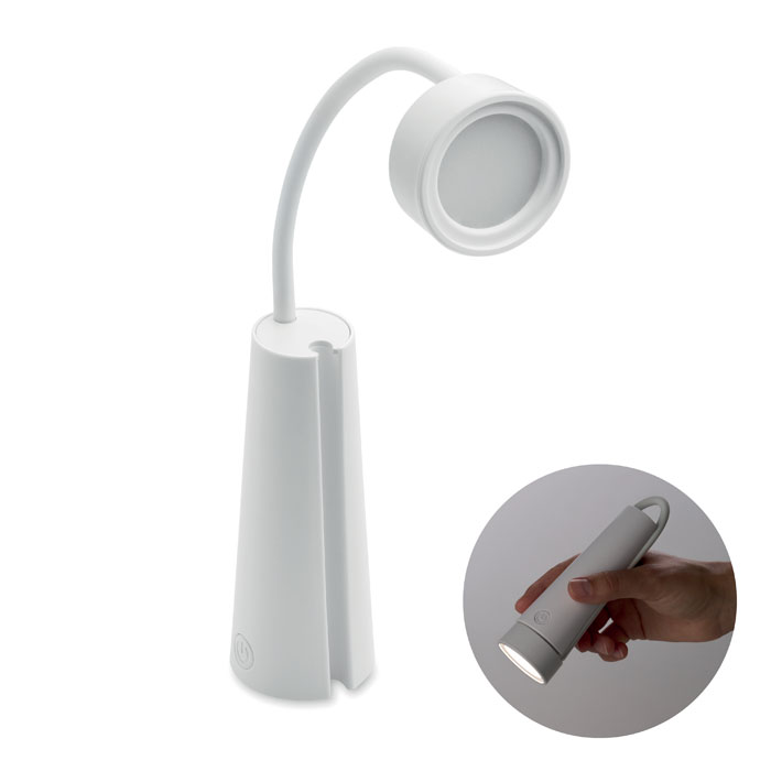 TORCHLAMP 2-in-1 bureaulamp en zaklamp