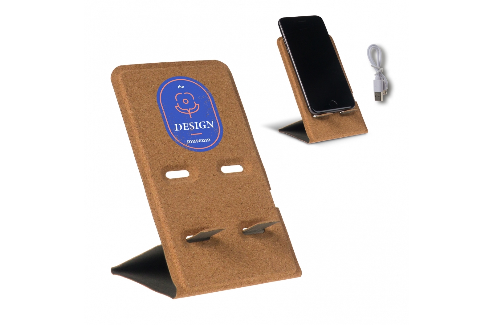 Draadloze oplader en telefoon standaard kurk 5W