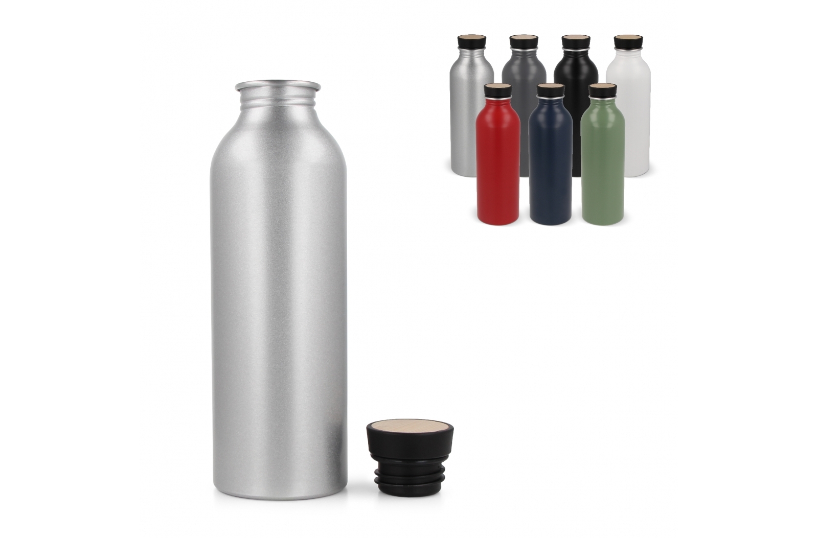 Waterfles Jekyll gerecycled aluminium 550ml