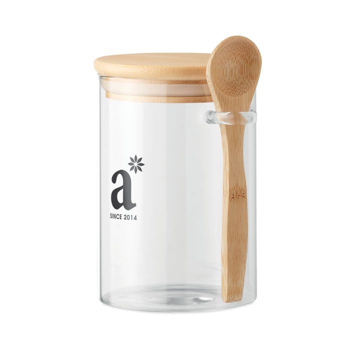 BOROSPOON Glazen voorraadpot 600ML