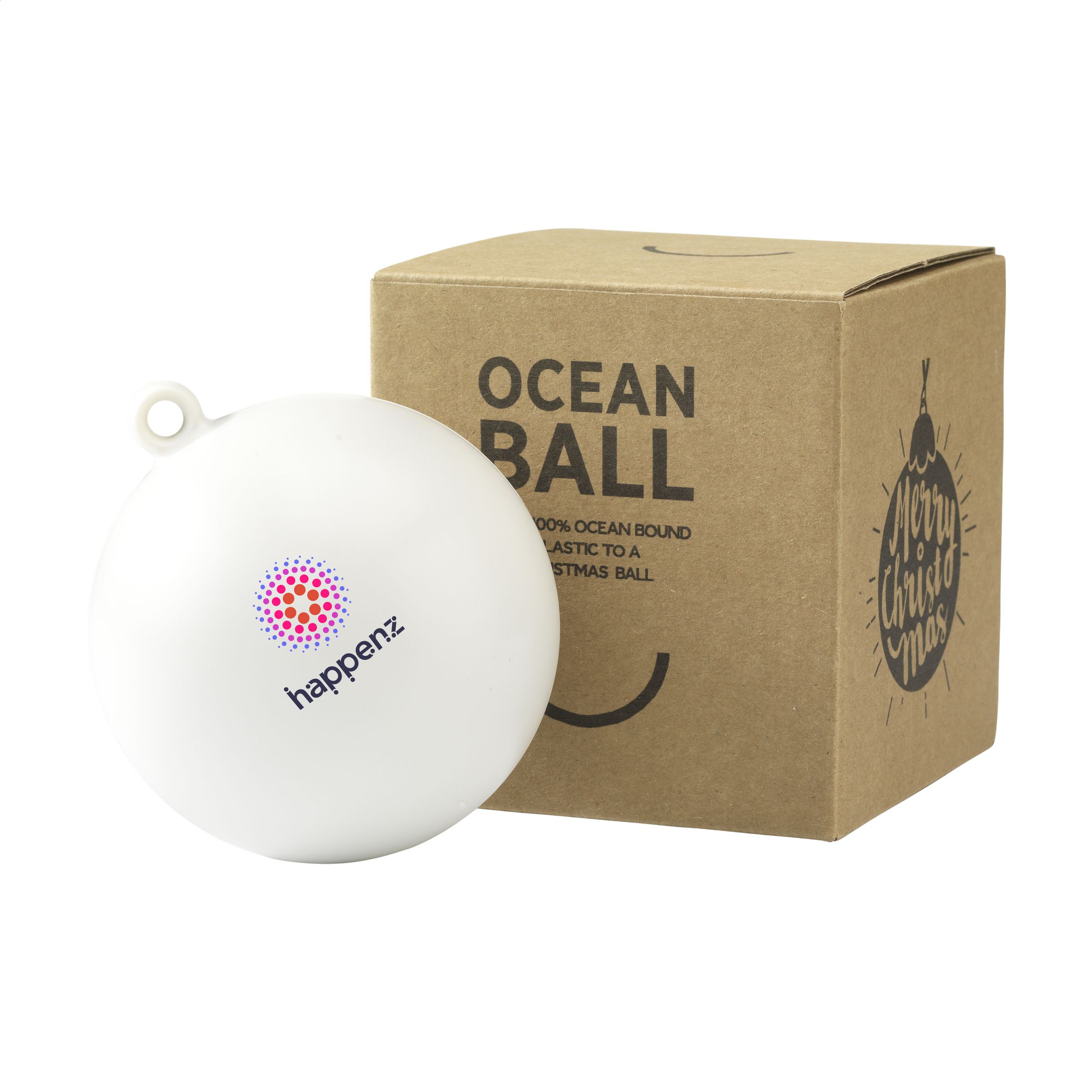 Plastic Bank Christmas Ball kerstbal