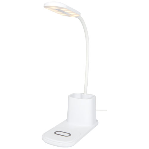 Bright bureaulamp en organizer met draadloze oplader