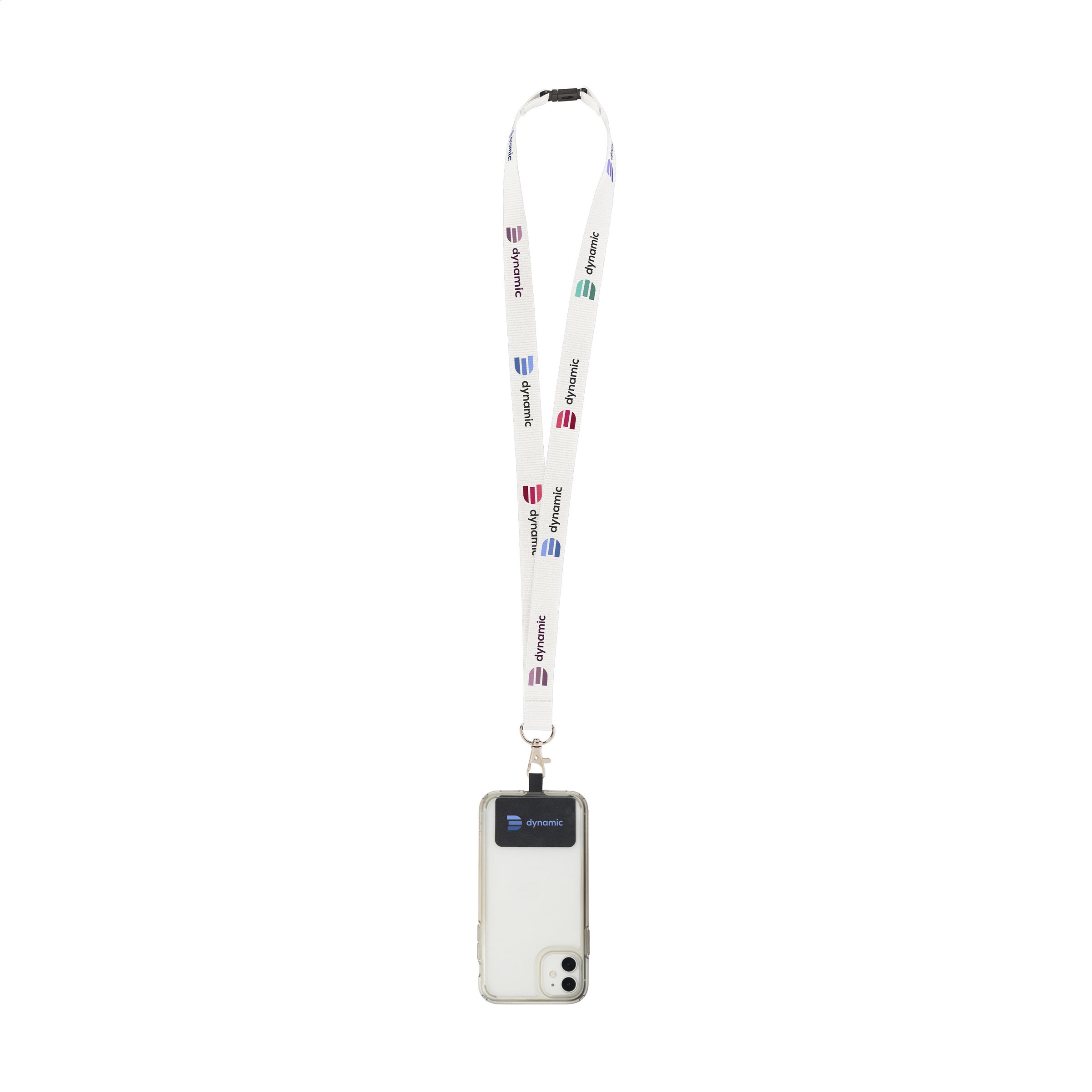 Lanyard Sublimatie Safety RPET 2 cm met Patch keycord
