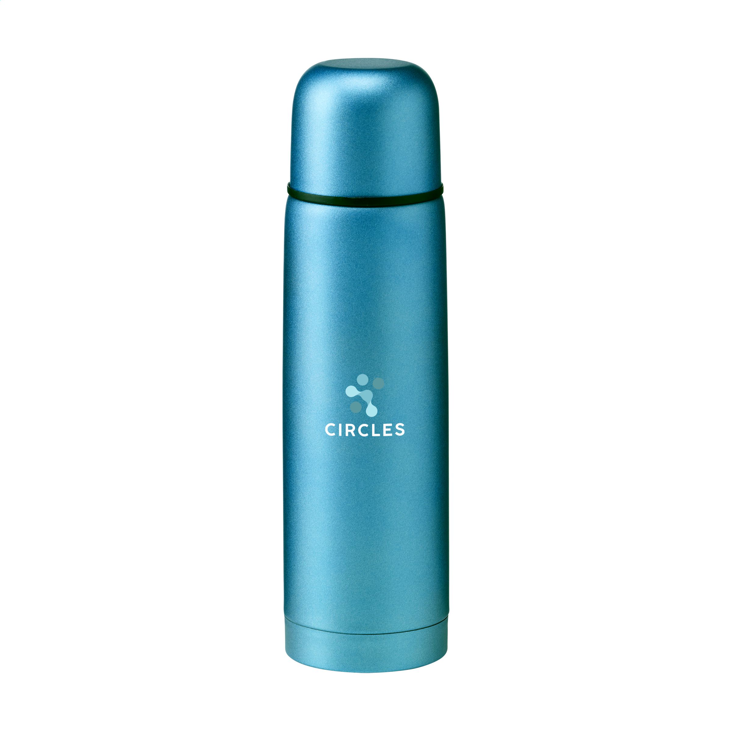 Frosted Bottle RCS Recycled Steel 500 ml thermosfles