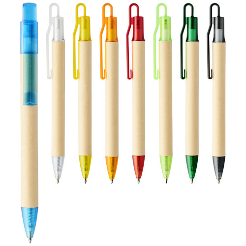 Safi balpen van papier blauwschrijvend