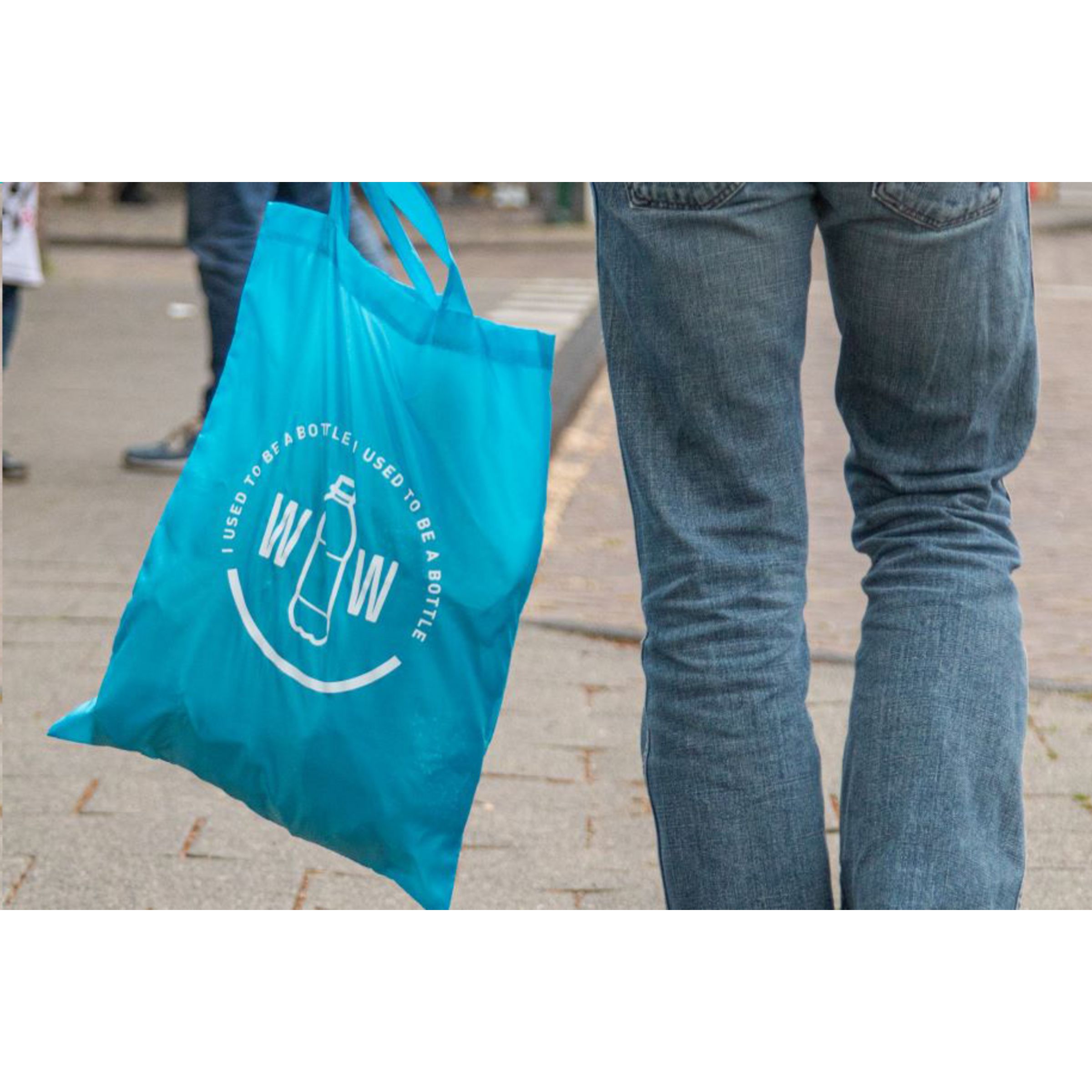 Plastic Bank RPET Foldable Bag opvouwbare tas