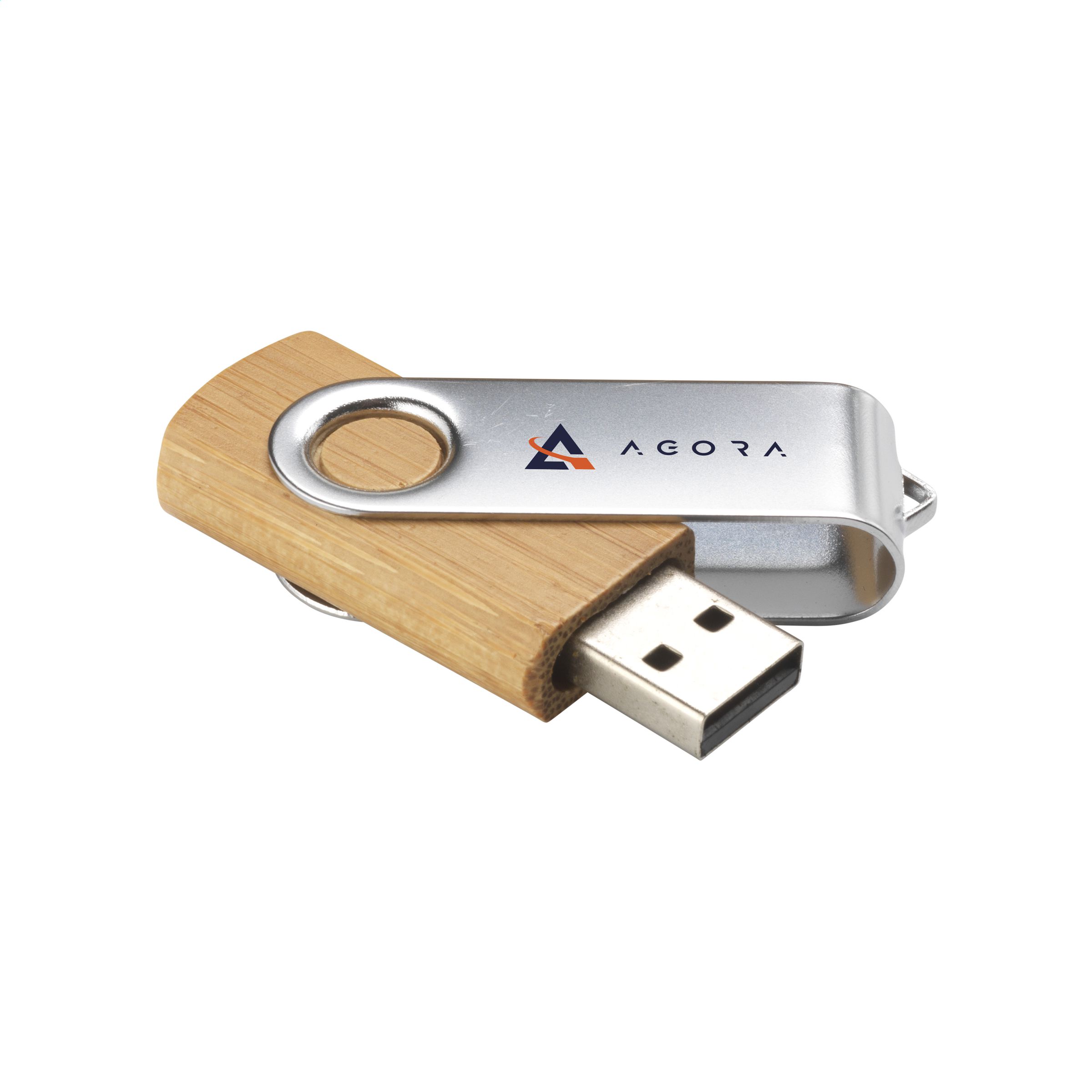 USB Twist Bamboo 4 GB