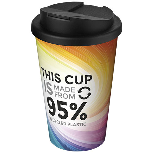 Brite-Americano® Recycled 350 ml morsvrije geïsoleerde beker