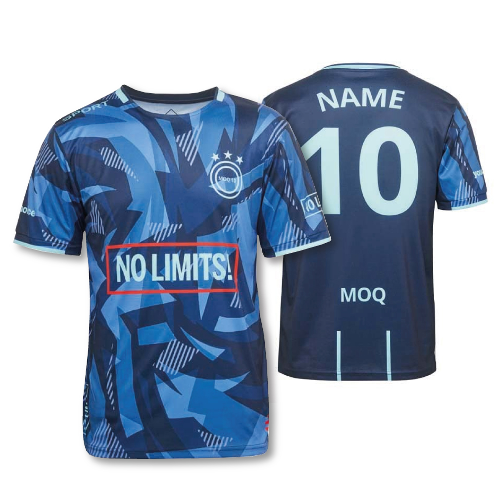 Premium sublimatie sportshirt ronde hals