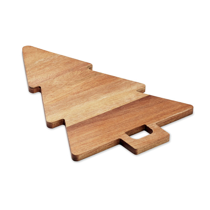 ARBETO Acacia serveerplank kerstboom