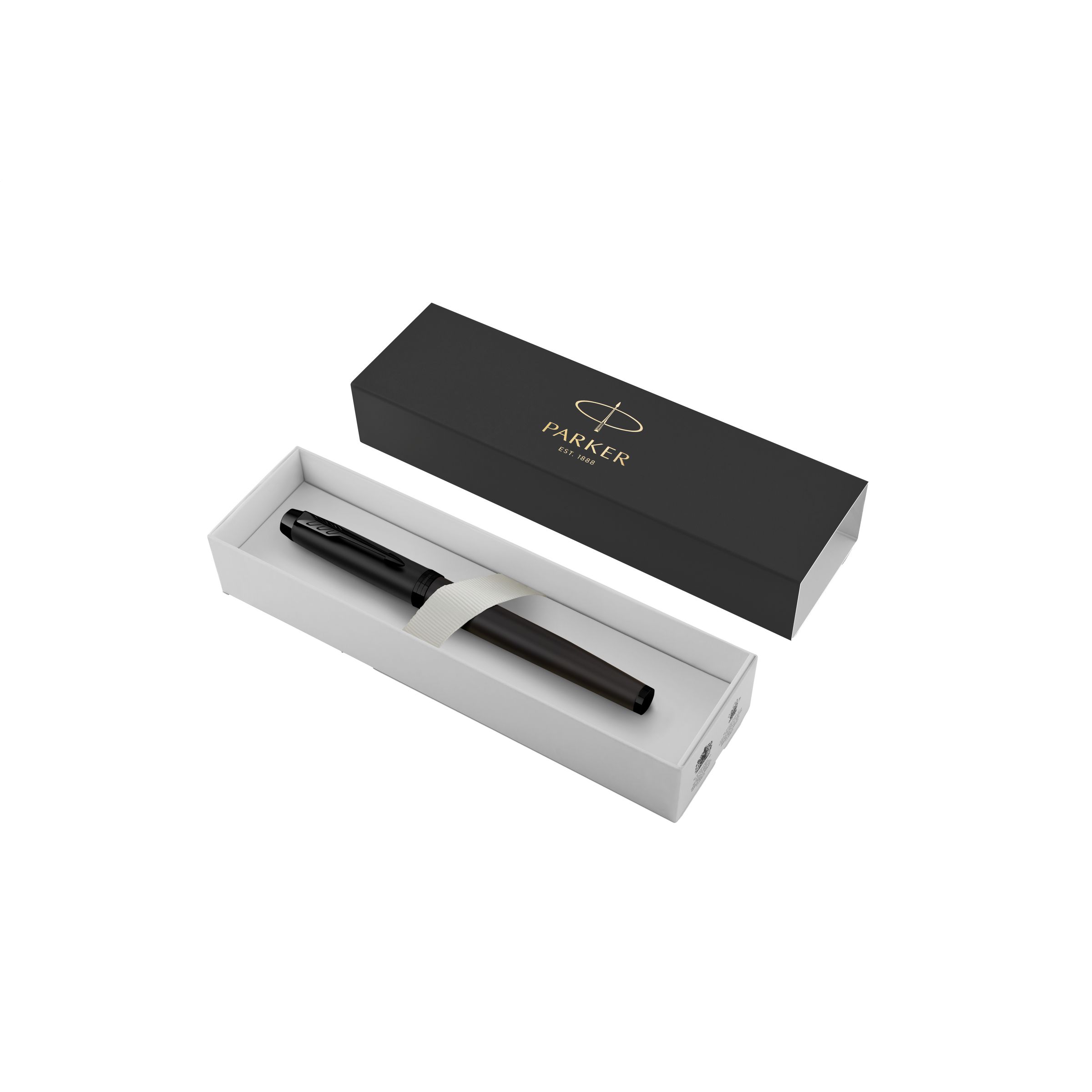 Parker IM Achromatic Rollerpen - zwarte inkt