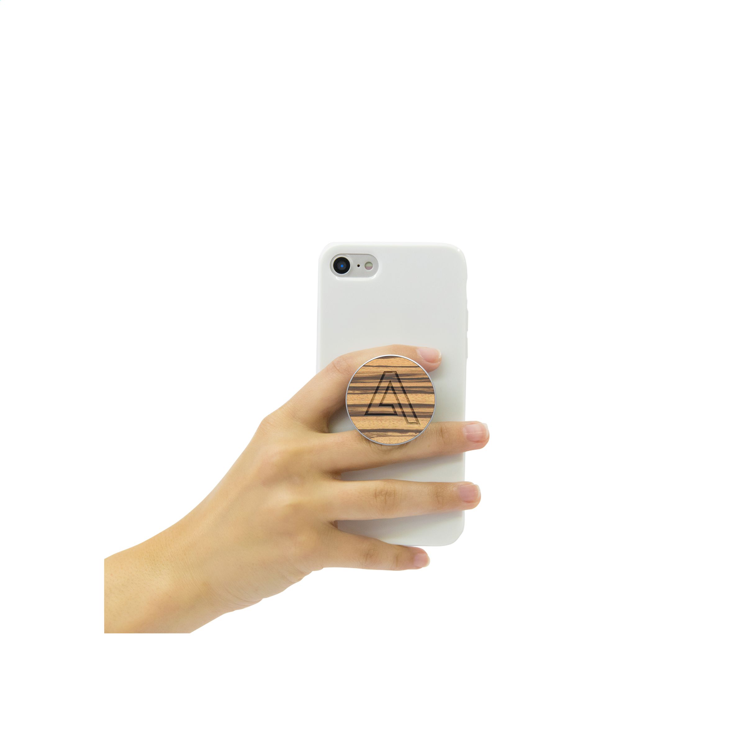 PopSockets® Wood telefoonhouder