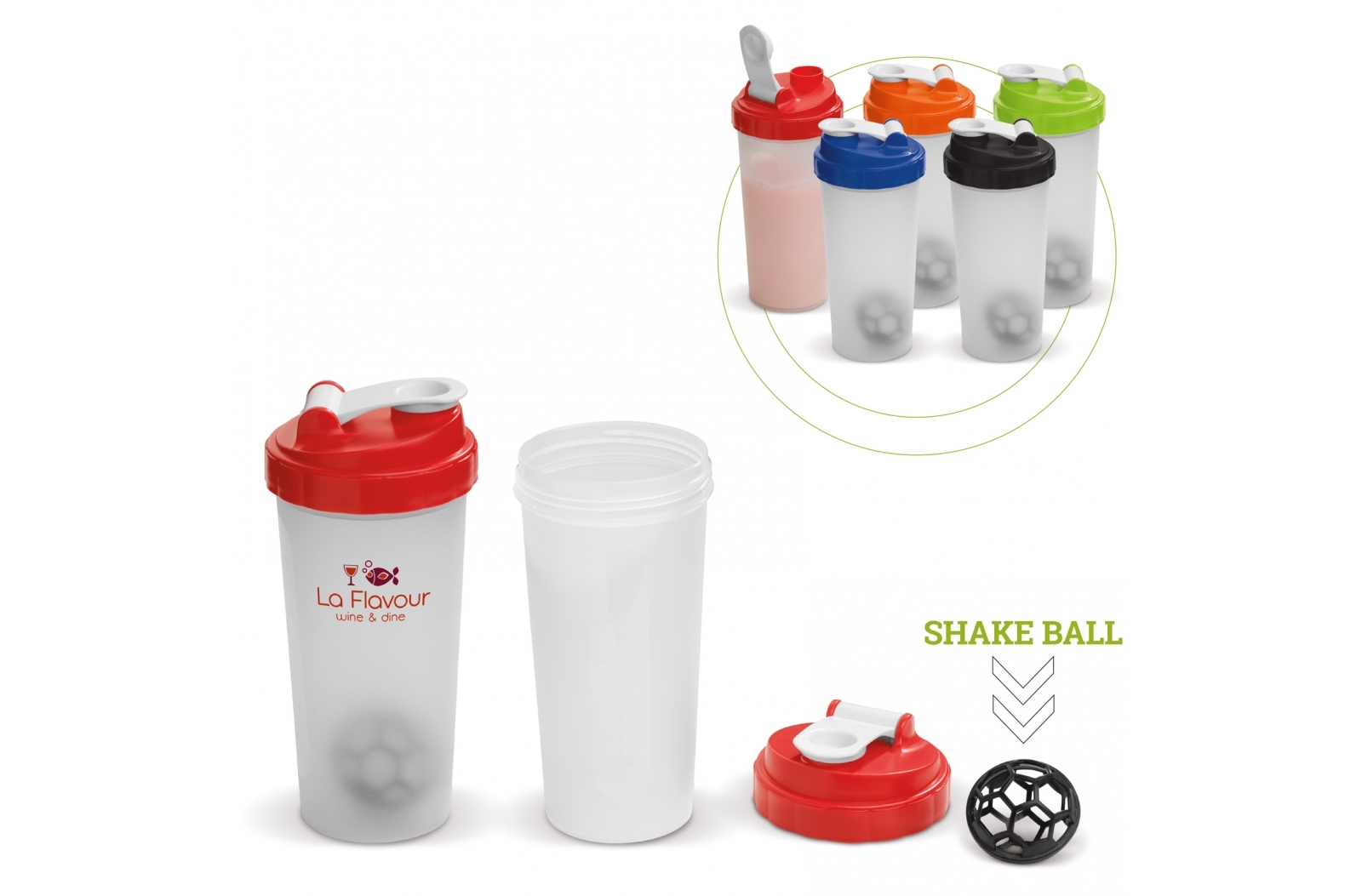Shakebeker 600ml