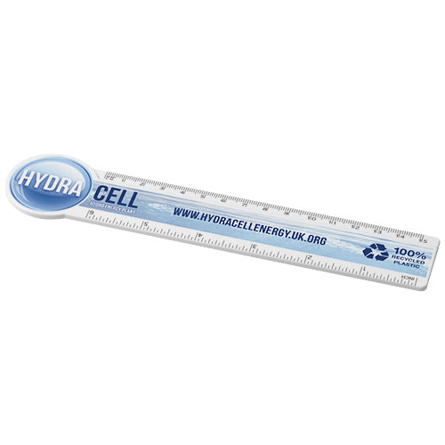 Tait cirkelvormige liniaal van 15 cm van recycled plastic