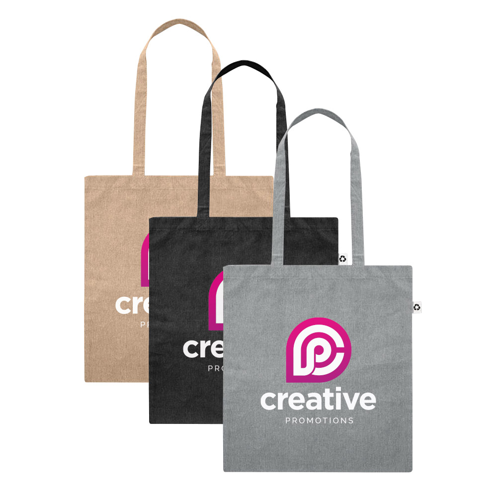 COTTONEL DUO Tas gerecycled stof, 140 gr/m²