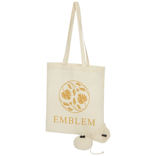 Patna 100 g/m² katoenen opvouwbare draagtas