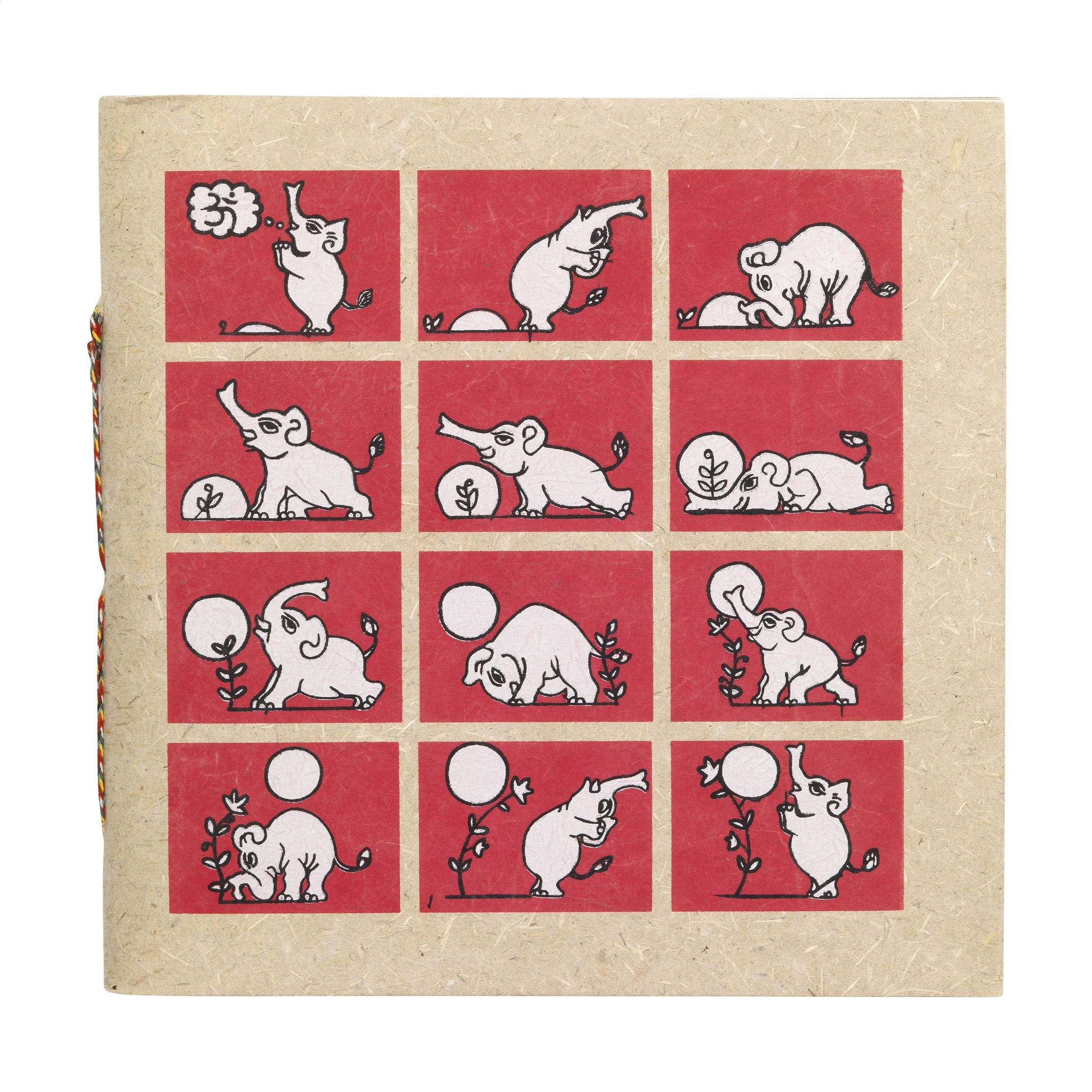Elephant Poo Notebook Large notitieboek