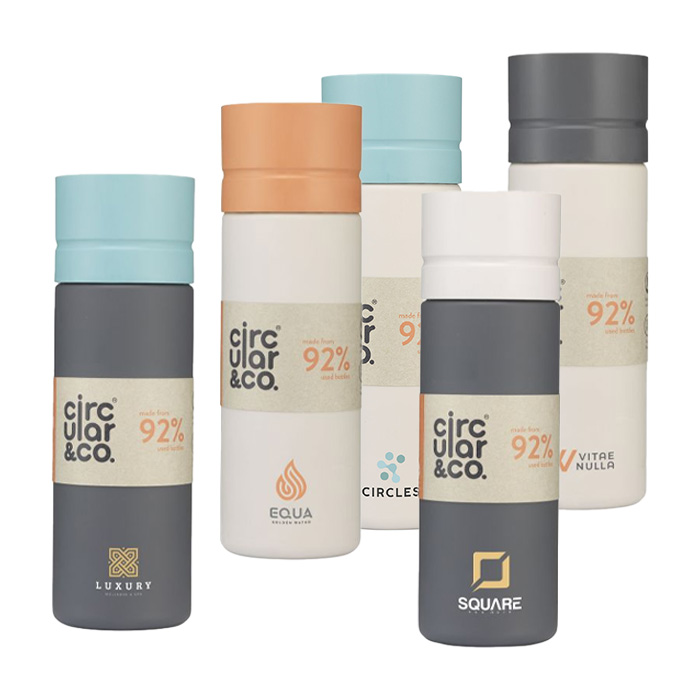 Circular&Co Reusable Bottle 600 ml waterfles
