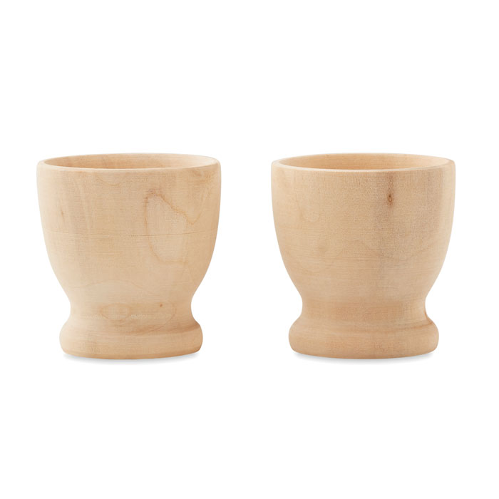 EVO Set houten eierdopjes