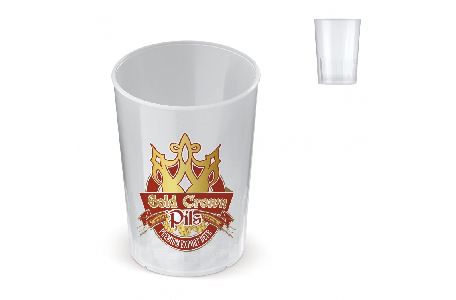 Ecologische cup design PP 250ml