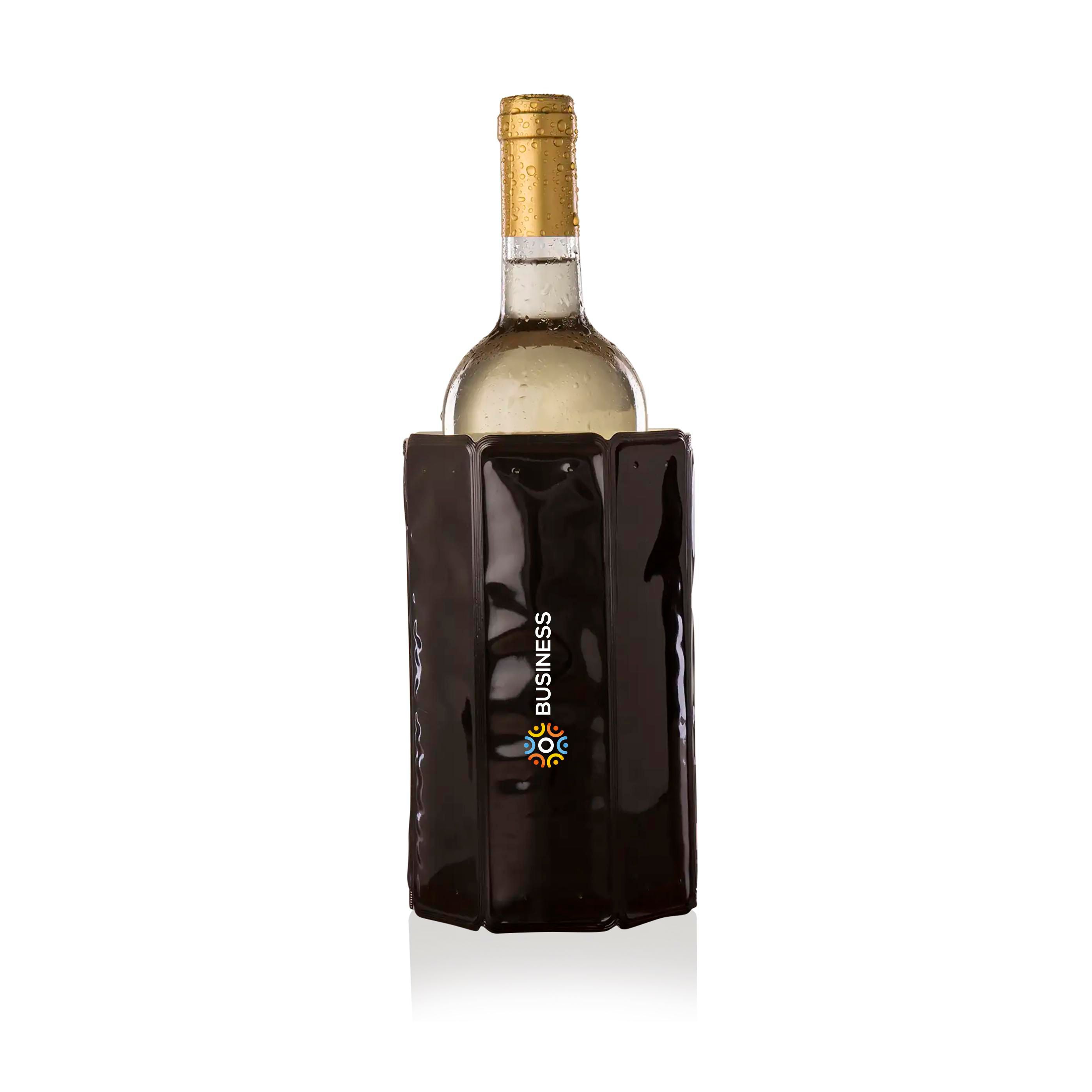 Vacu Vin Wine Cooler Sleeve Black wijnkoeler