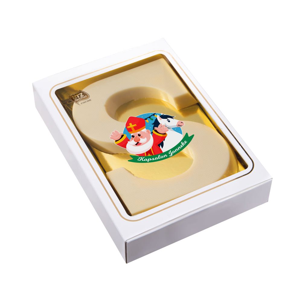 Chocolade Letter Wit 200 gram
