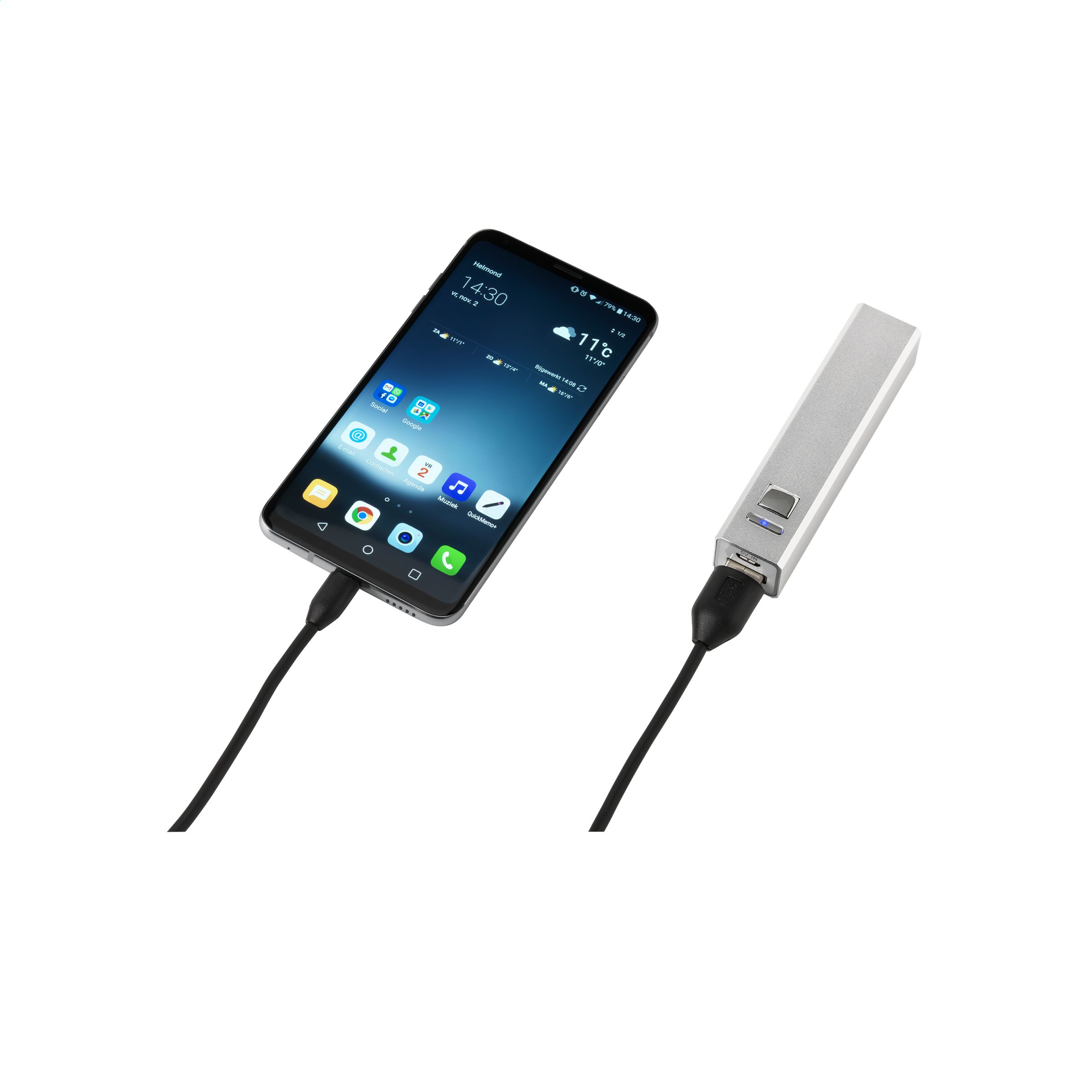 Powerbank 2600 externe oplader