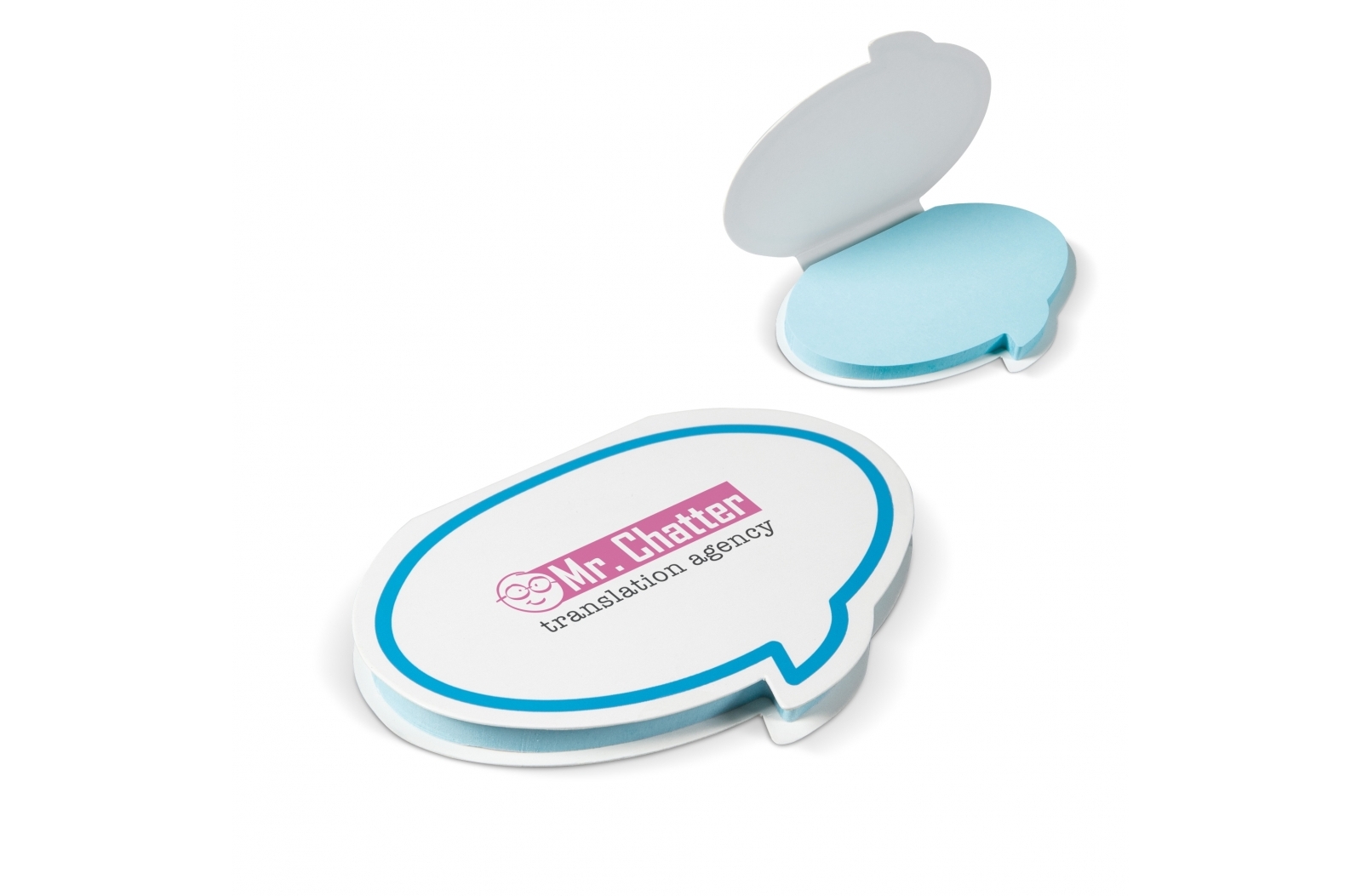 Zelfklevende memoblaadjes spraakballon