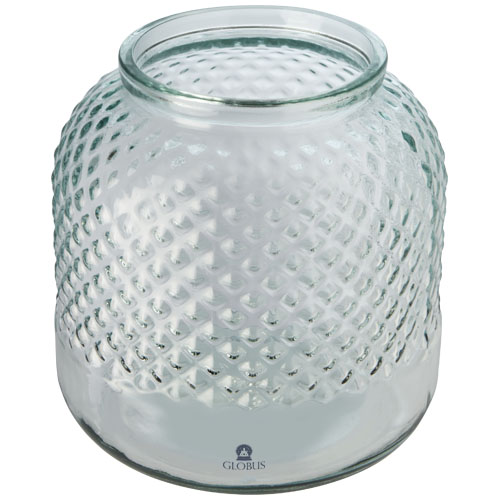 Estar kandelaar van gerecycled glas