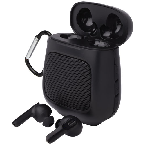 Remix automatisch koppelende True Wireless oordopjes en speaker